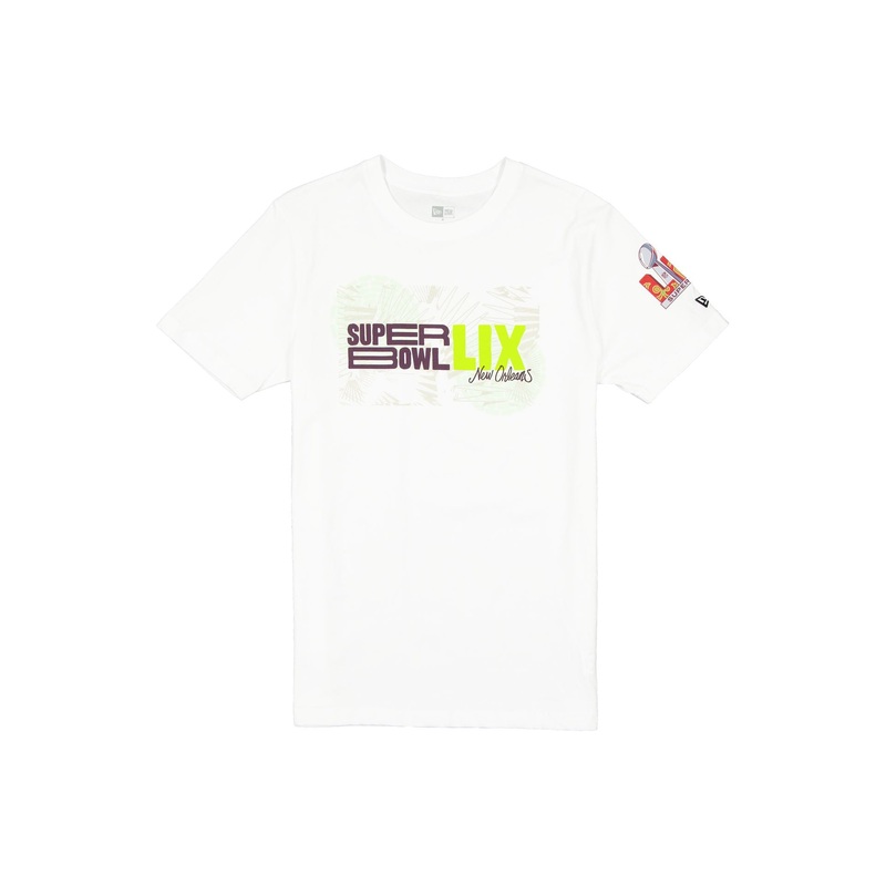 Super Bowl LIX White T-Shirt|S|M|L|XL|XXL|3XL