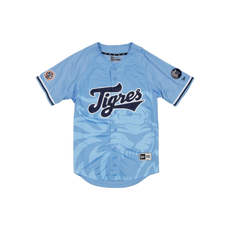 Tigres de Quintana Roo LMB 100th Anniversary Blue Alt Jersey