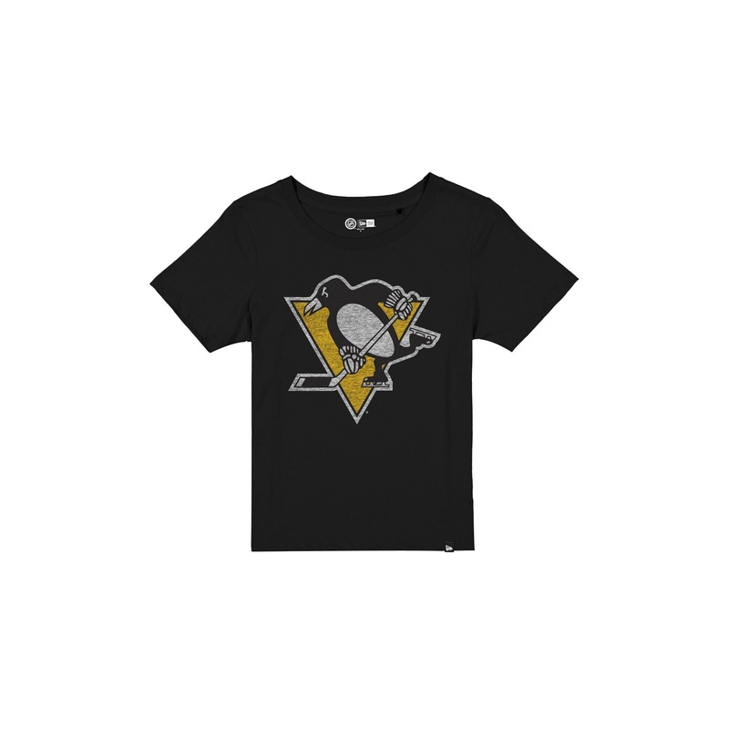 Pittsburgh Penguins Wash Logo Women’s Short-Sleeve T-Shirt
