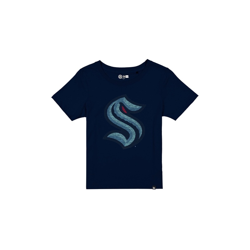 Seattle Kraken Wash Logo Women’s Short-Sleeve T-Shirt
