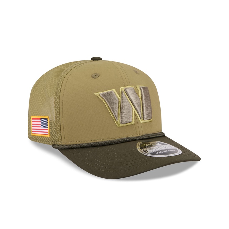 Washington Commanders 2025 Salute to Service 9SEVENTY Trucker Hat
