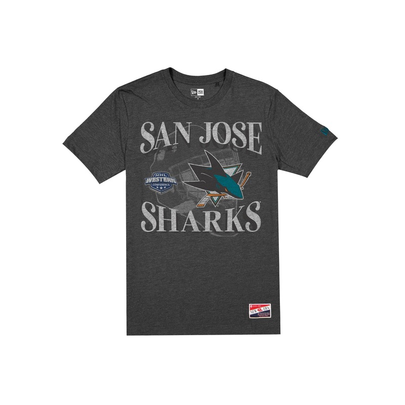 San Jose Sharks Throwback Statement T-Shirt