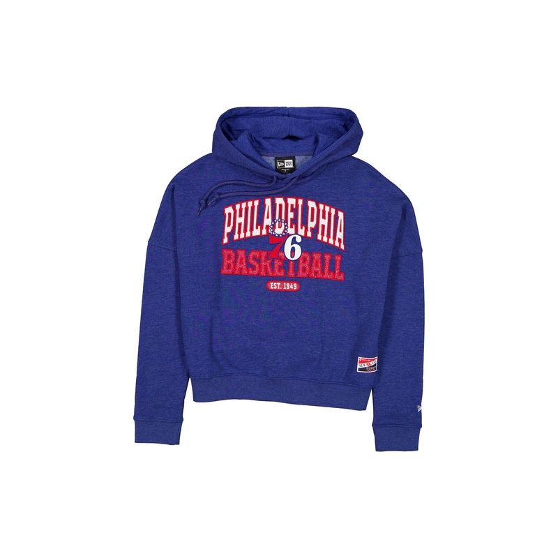 Philadelphia 76ers Throwback Women’s Glitter Hoodie