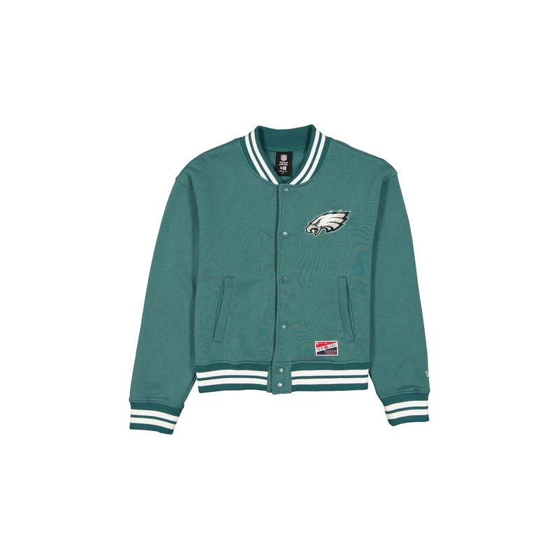 Philadelphia Eagles Throwback Women’s Snap Front Jacket
