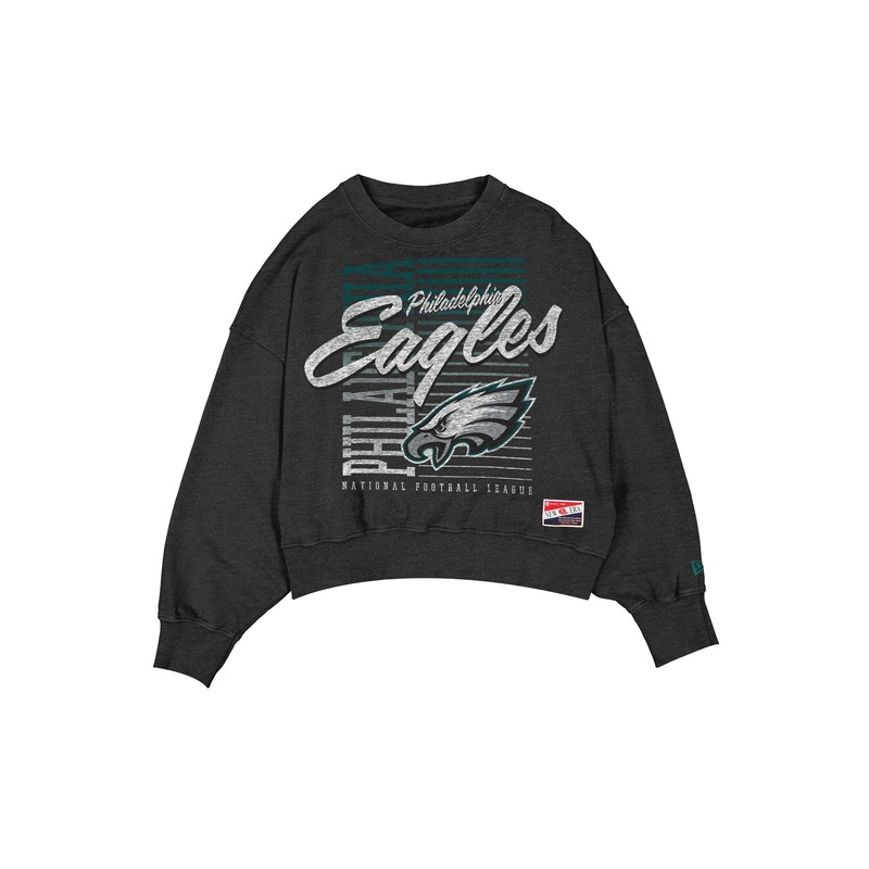 Philadelphia Eagles Throwback Women’s Washed Crewneck