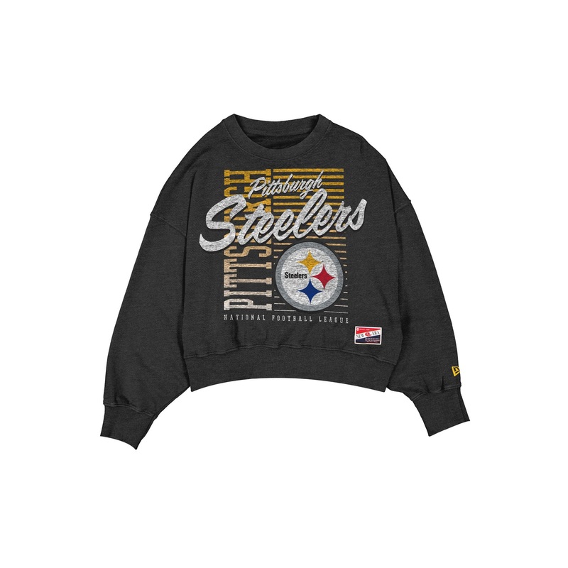 Pittsburgh Steelers Throwback Women’s Washed Crewneck