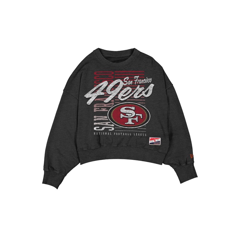San Francisco 49ers Throwback Women’s Washed Crewneck