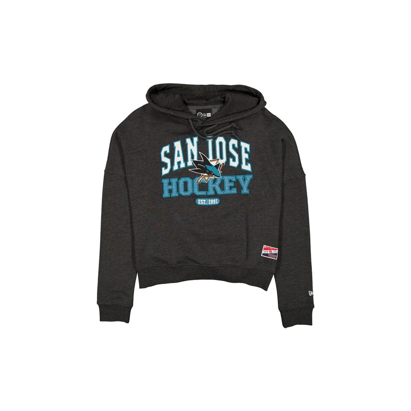 San Jose Sharks Throwback Women’s Glitter Hoodie