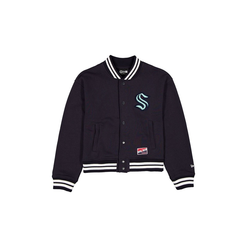 Seattle Kraken Throwback Women’s Snap Front Jacket