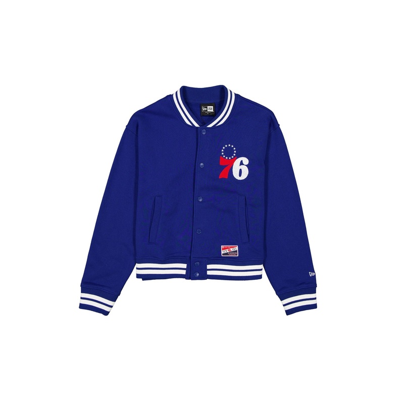 Philadelphia 76ers Throwback Women’s Snap Front Jacket