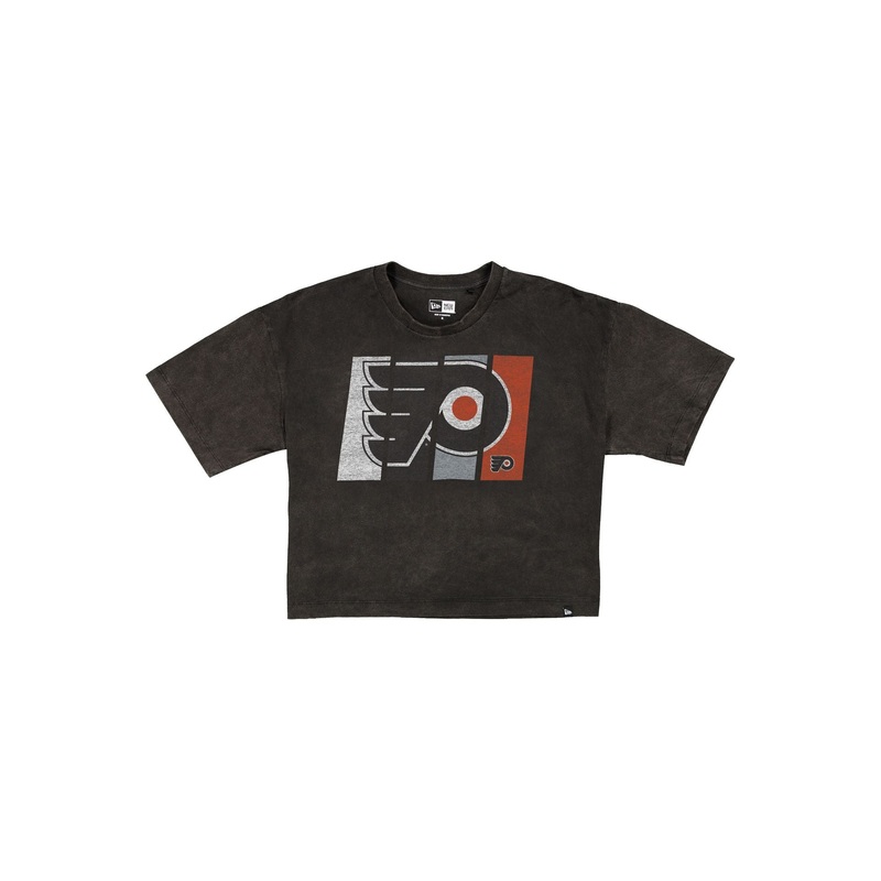 Philadelphia Flyers Sport Night Black Cropped Women’s T-Shirt