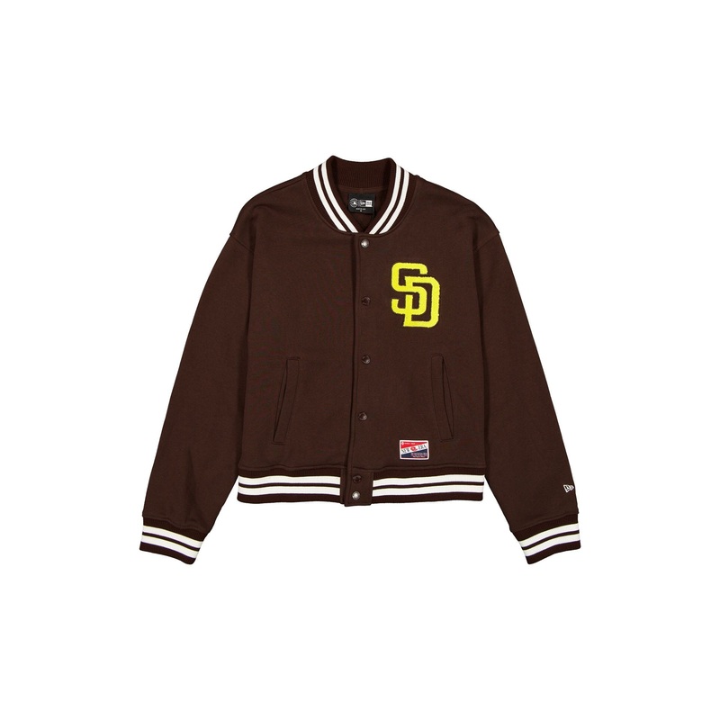 San Diego Padres Throwback Women’s Snap Front Jacket