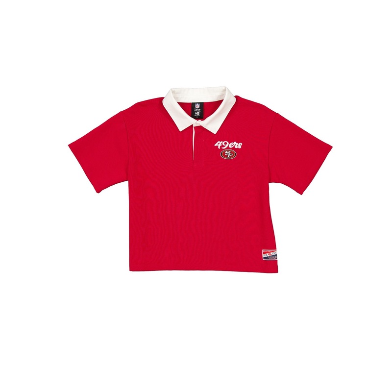 San Francisco 49ers Throwback Women’s Cropped Polo