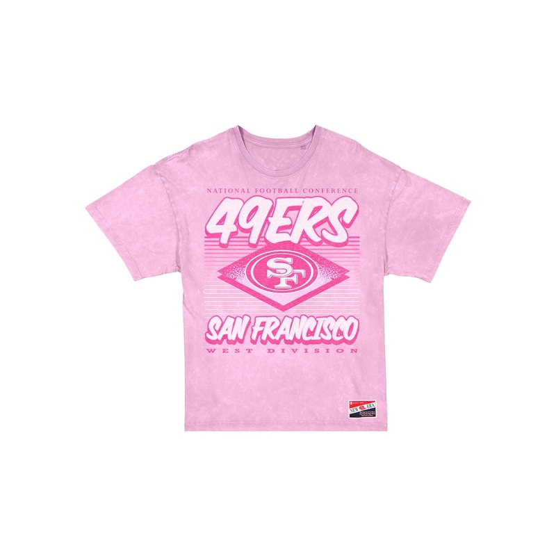 San Francisco 49ers Throwback Women’s Pink T-Shirt
