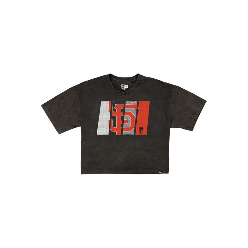 San Francisco Giants Sport Night Black Cropped Women’s T-Shirt