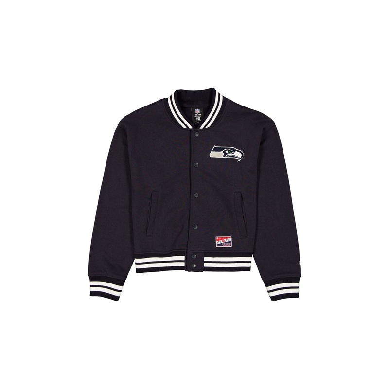 Seattle Seahawks Throwback Women’s Snap Front Jacket
