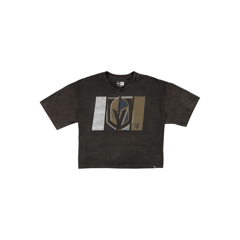 Vegas Golden Knights Sport Night Black Cropped Women’s T-Shirt