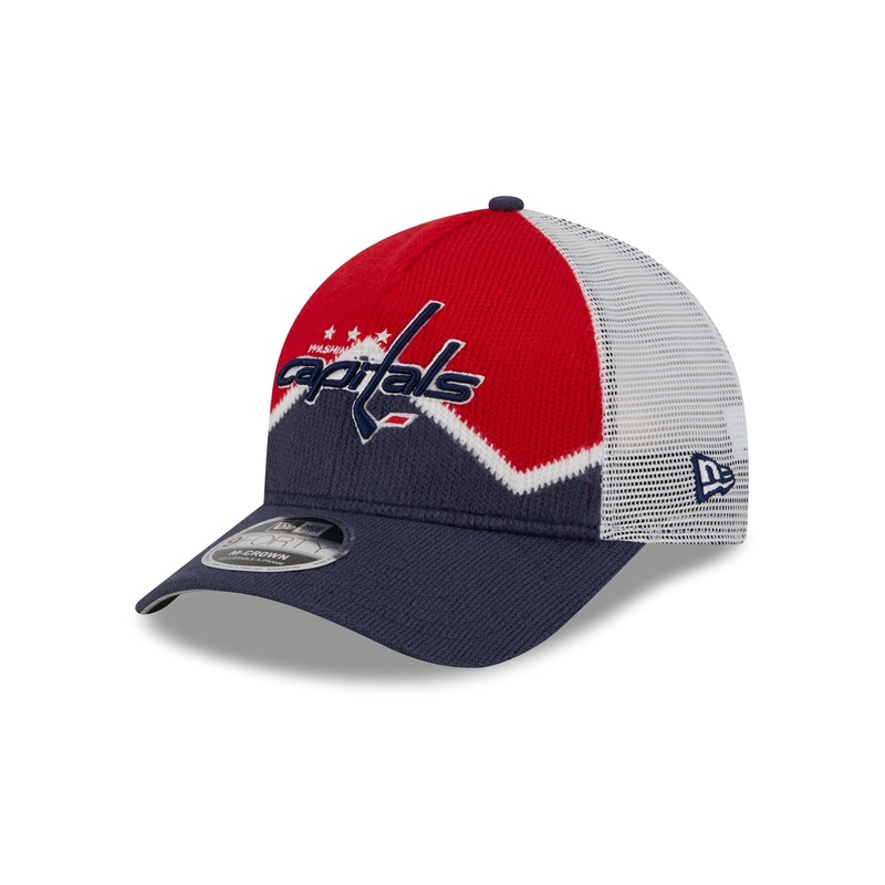 Washington Capitals Sock 9FORTY M-Crown A-Frame Trucker Hat