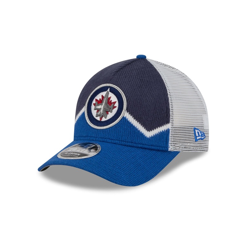 Winnipeg Jets Sock 9FORTY M-Crown A-Frame Trucker Hat