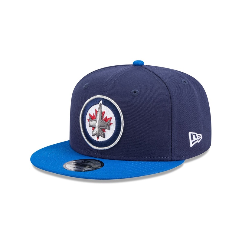 Winnipeg Jets Blue Visor 9FIFTY Snapback Hat