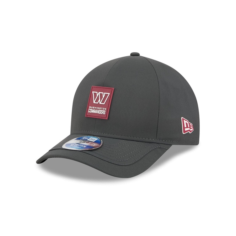 Washington Commanders 2025 Sideline Cold Weather Steel Clouds 9FORTY M-Crown Snapback Hat