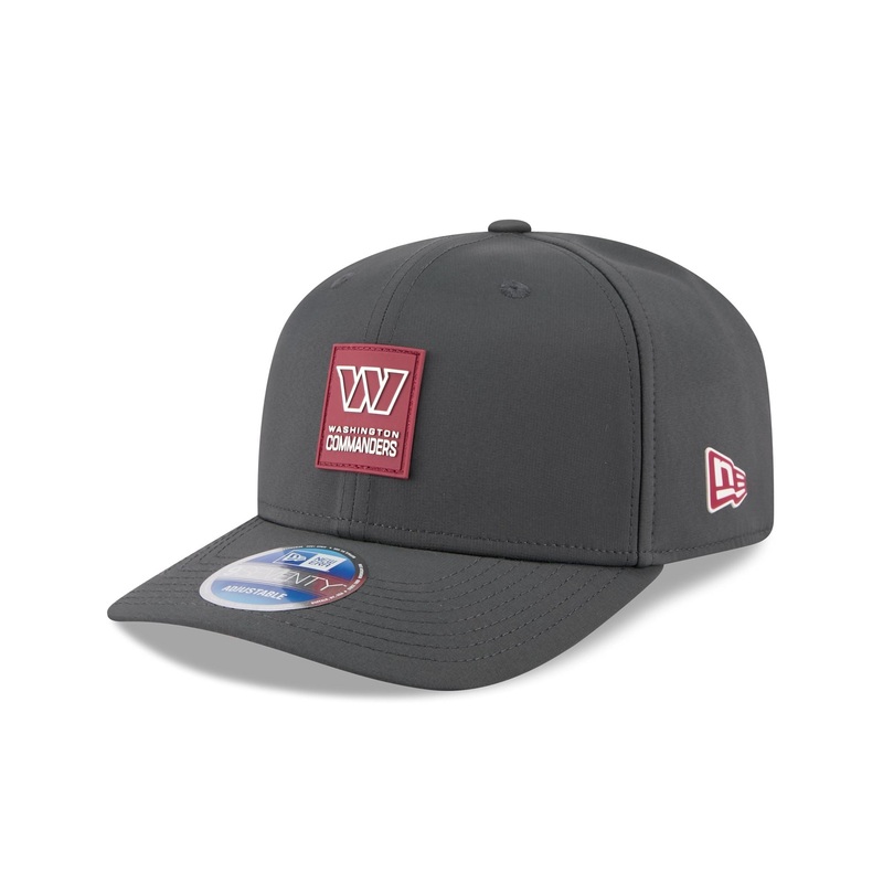 Washington Commanders 2025 Sideline Cold Weather Steel Clouds 9SEVENTY Stretch-Snap Hat