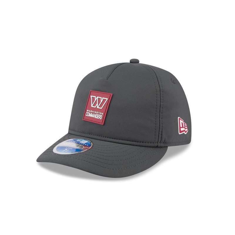 Washington Commanders 2025 Sideline Cold Weather Steel Clouds Retro Crown 59FIFTY A-Frame Fitted Hat