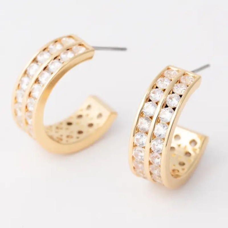 Bex Hoop Earrings – Gold