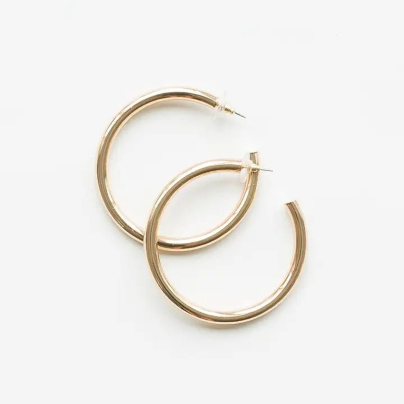 Estonia Hoop Earrings – Gold