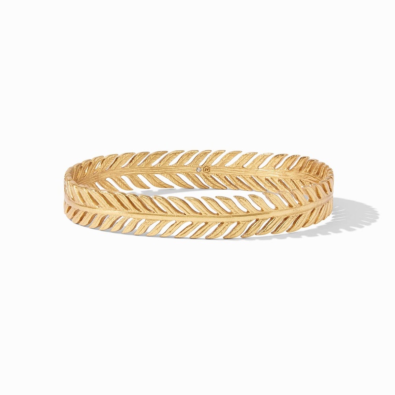Fern Bangle Gold – Medium