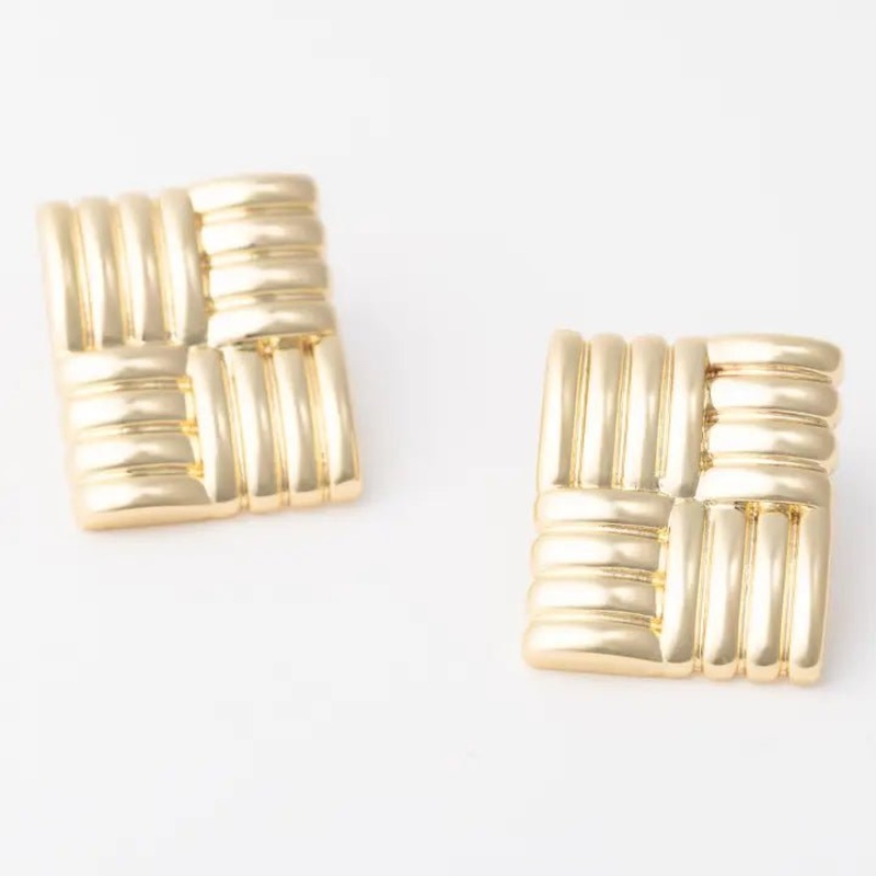 Silas Earrings – Gold