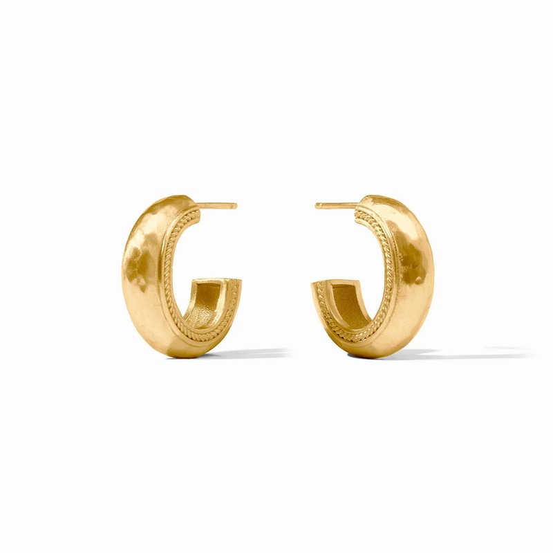 Cannes Hoop – Gold – Small