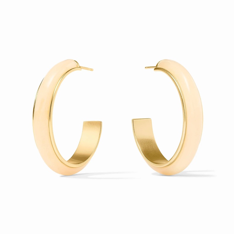 Carnaby Hoop – Ivory – Large