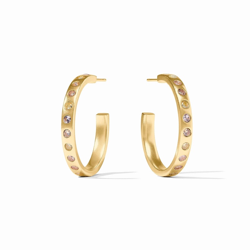 Rainbow Hoop – Champagne Radiance – Medium