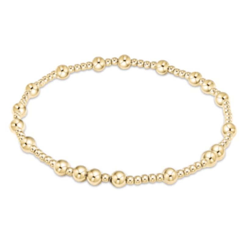 Extends – Hope Unwritten 4mm Bead Bracelet – Gold