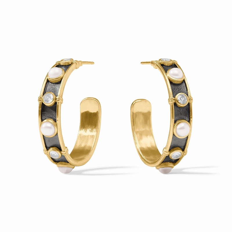 Tribeca Hoop – Pearl – Medium
