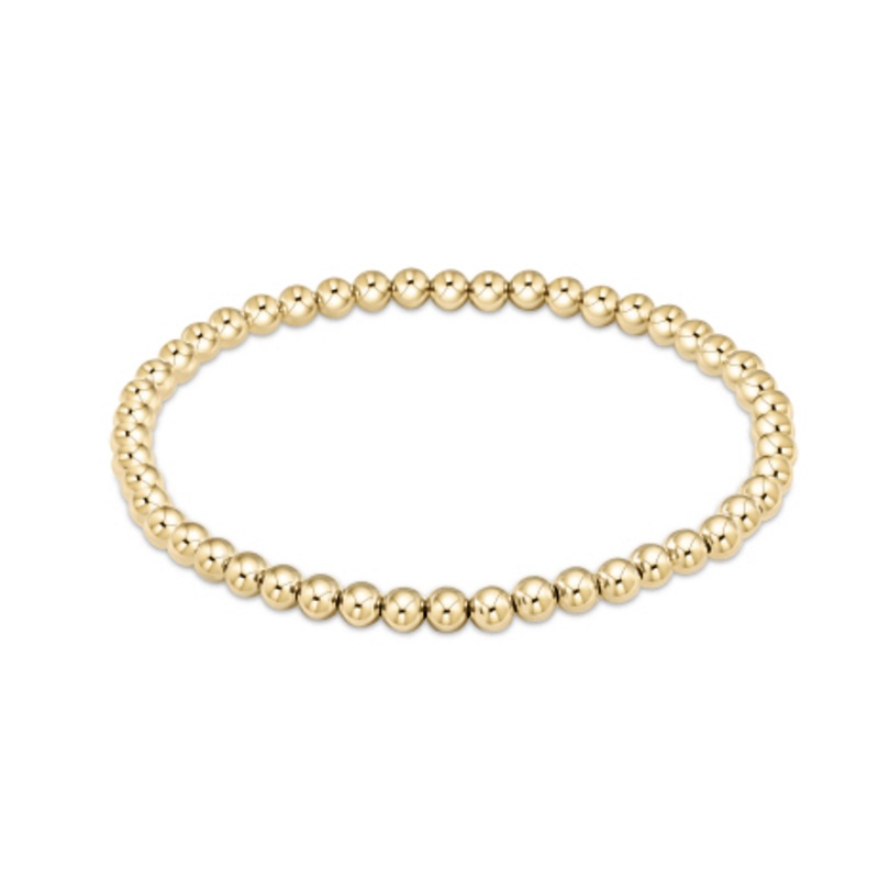 Extend Classic Gold 4mm Bead Bracelet