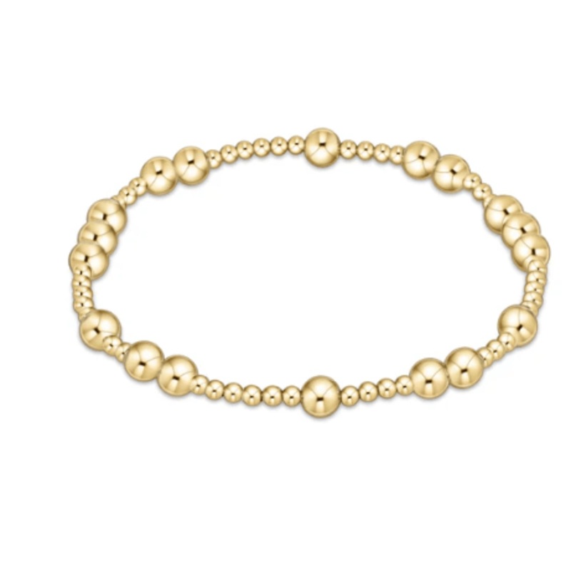 Extends – Hope Unwritten 5mm Bead Bracelet – Gold