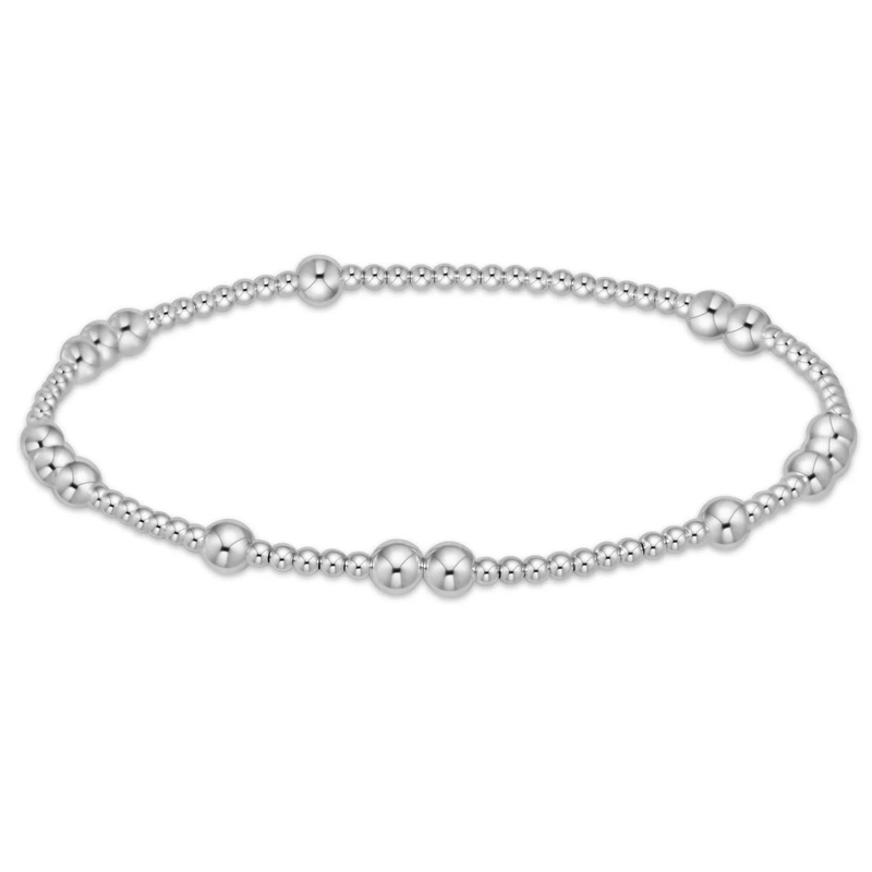 Hope Unwritten 4mm Bead Bracelet – Sterling