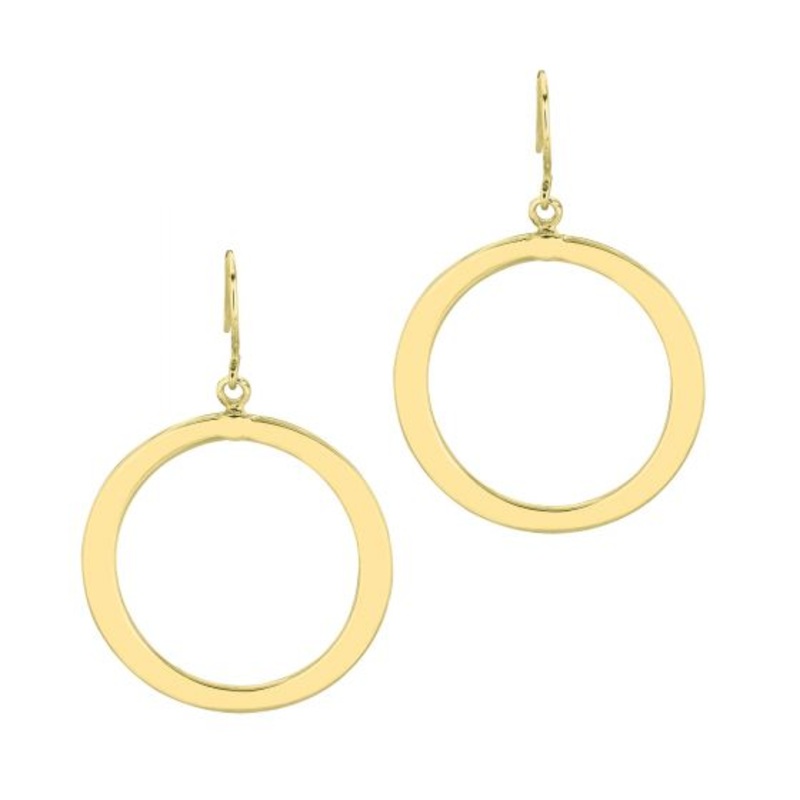 14K Gold Drop Earring