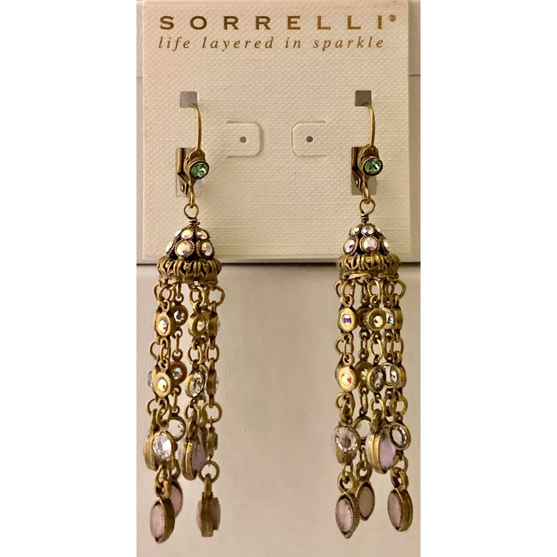 Sorrelli Crystal Tassel Earrings