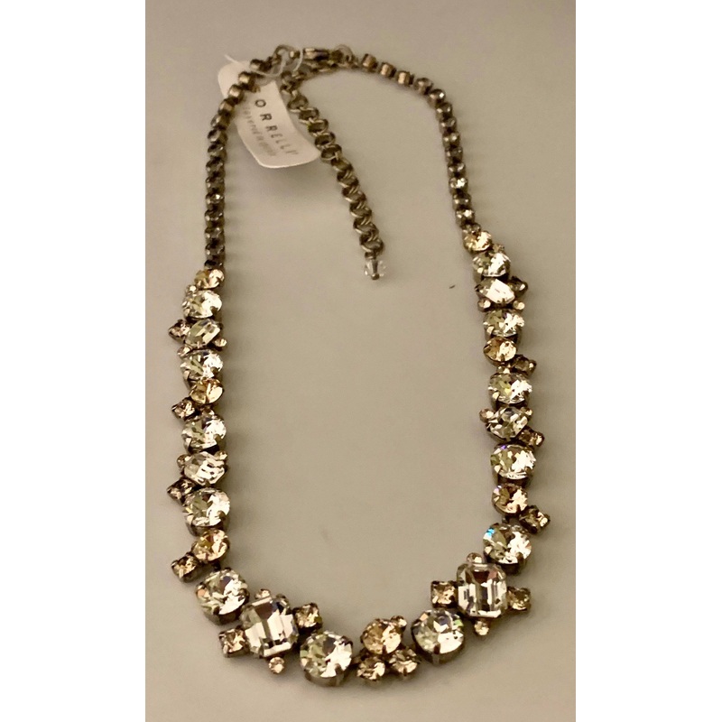 Sorrelli Glittering Multi-cut Crystal Necklace