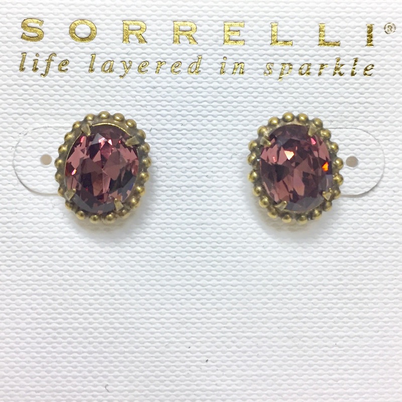Sorrelli Oval-Cut Solitaire Earrings