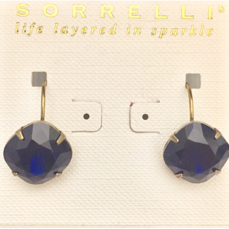 Sorrelli Single Drop Crystal Earrings