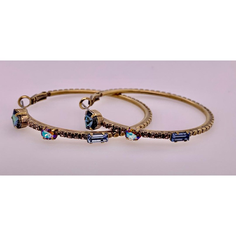 Sorrelli Meryl Hoop Earrings