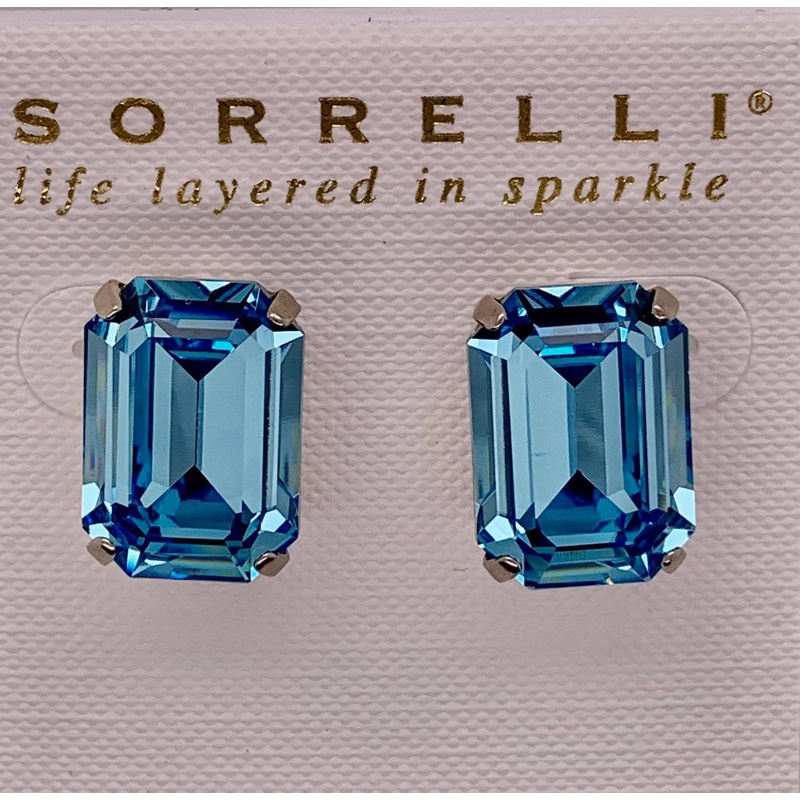 Everyday Emerald-Cut Stud Earrings