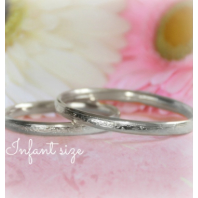 Infant Rhodium finish Bangle