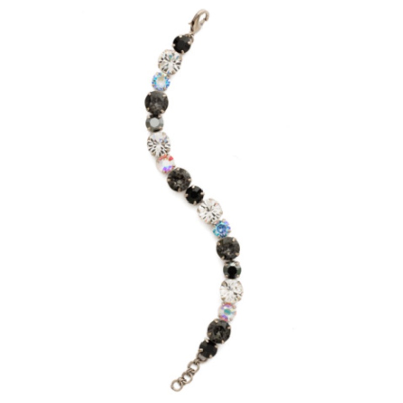 Round Cut Crystal Tennis Bracelet