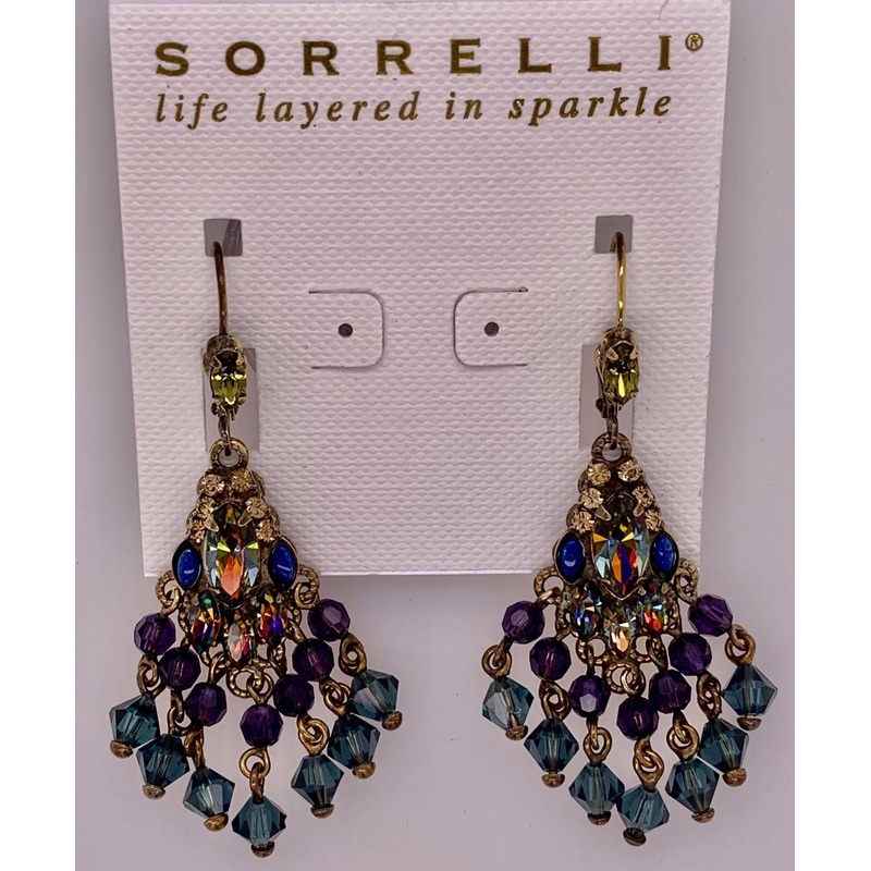 Chandelier Beaded Fringe Earring