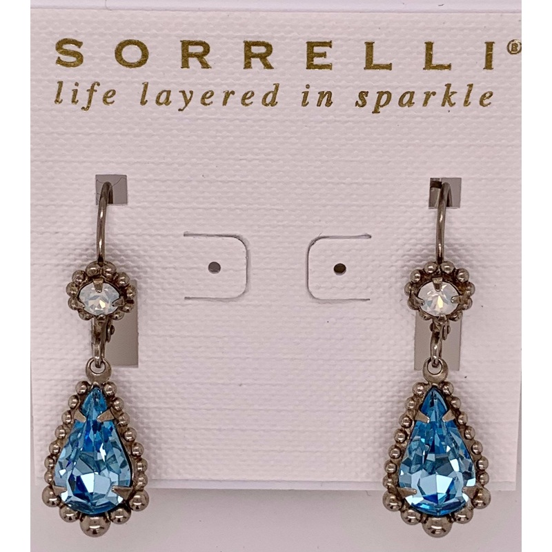 Crystal Teardrop Earring